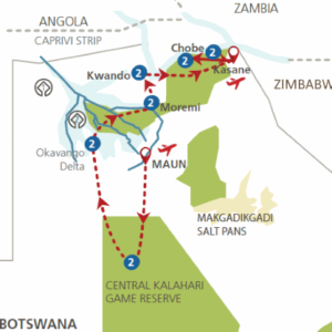 De parels van Botswana (15 dagen) - lastminute vakantie aanbiedingen