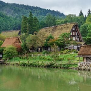 De rieten daken van Shirakawago - lastminute vakantie aanbiedingen