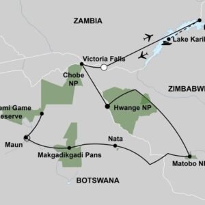 Expeditie Botswana en Zimbabwe (17 dagen) - lastminute vakantie aanbiedingen