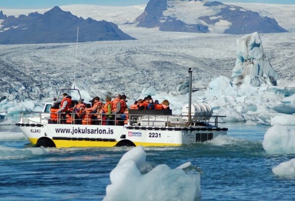 Jökulsárlón Glacier Lagoon Amfibieboot tour - lastminute vakantie aanbiedingen