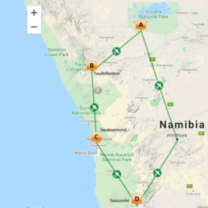 Namibië in vogelvlucht (12 dagen) - lastminute vakantie aanbiedingen