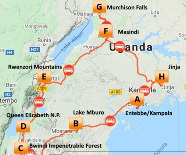 Op avontuur door Oeganda (15 dagen) - lastminute vakantie aanbiedingen