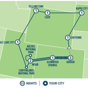 Rockies & Rails (13 dagen) - lastminute vakantie aanbiedingen