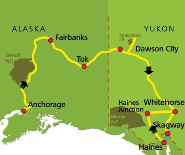 Spectaculair Alaska en Yukon (17 dagen) - lastminute vakantie aanbiedingen