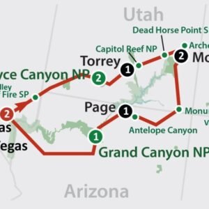 Utah & Arizona Four Seasons (11 dagen) - lastminute vakantie aanbiedingen