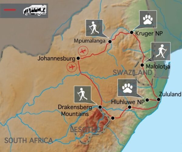 Wandelreis Zuid-Afrika (17 dagen) - lastminute vakantie aanbiedingen