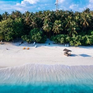 Bounty-stranden op de Malediven - lastminute vakantie aanbiedingen