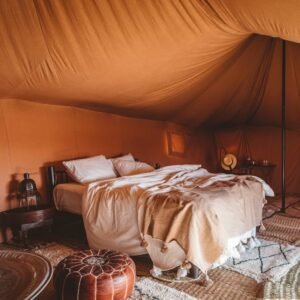 Glamping in de Agafay woestijn - lastminute vakantie aanbiedingen