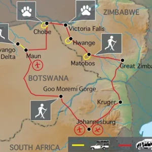 Het beste van Zimbabwe en Botswana (20 dagen) - lastminute vakantie aanbiedingen