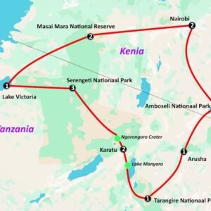 Beleef de migratie van Oost-Afrika (16 dagen) - start Nairobi - lastminute vakantie aanbiedingen