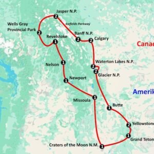 Best of the West (23 dagen) - lastminute vakantie aanbiedingen