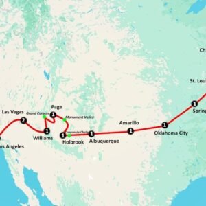 Historic Route 66 (16 dagen) - lastminute vakantie aanbiedingen