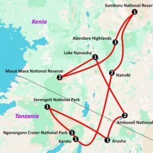 Op avontuur door Kenia en Tanzania (15 dagen) - lastminute vakantie aanbiedingen