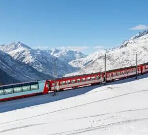 Wintersfeer in Zwitserland per trein en bus - lastminute vakantie aanbiedingen
